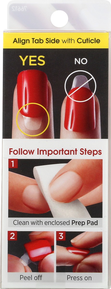 slide 7 of 11, Kiss Press-On Manicure 1 ea, 30 ct