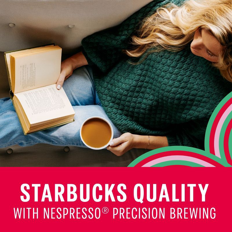 slide 11 of 12, Starbucks by Nespresso Vertuo Line Holiday Blend Medium Roast Coffee Pods - 8ct, 8 ct