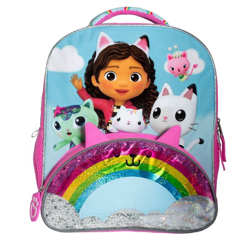 slide 1 of 5, Gabby's Dollhouse Kids' 14" Backpack, 1 ct