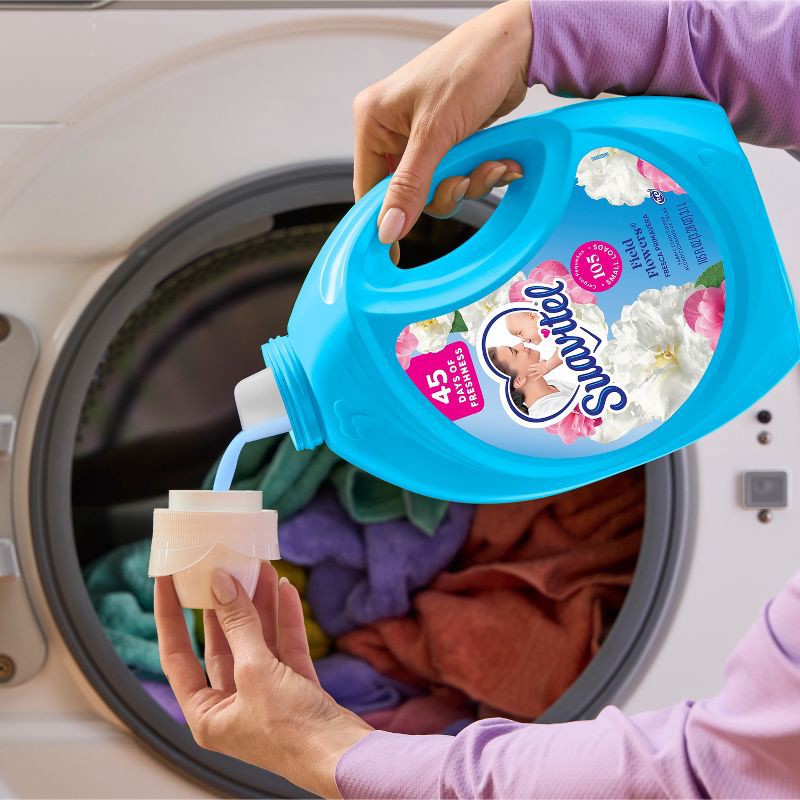slide 2 of 13, Suavitel Liquid Fabric Softener and Conditioner - Field Flowers - 105 fl oz, 105 fl oz