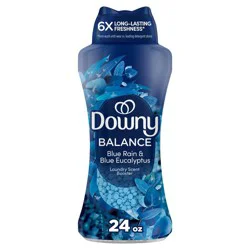 Downy Infusions Balance Crisp Rain & Blue Eucalyptus In-Wash Scent Booster Beads - 24oz
