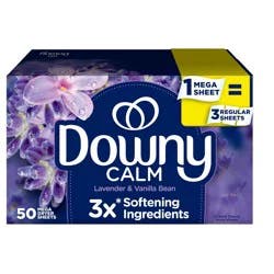 Downy Infusions Calm Dryer Sheets - 50ct
