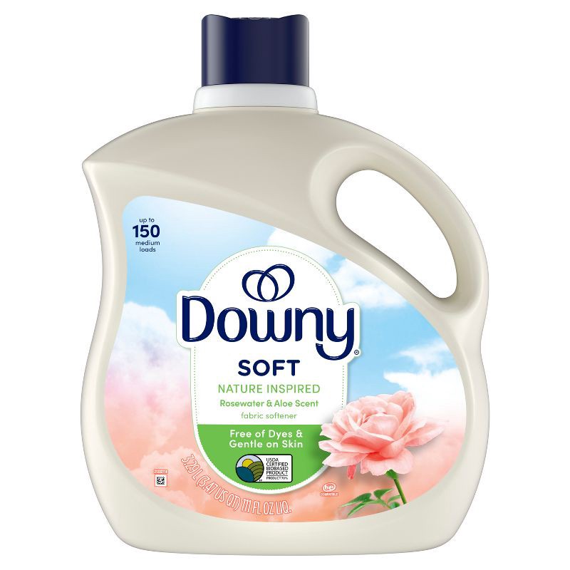 slide 2 of 8, Downy Inspired Fabric Softener - Rosewater Aloe - 111 fl oz, 111 fl oz