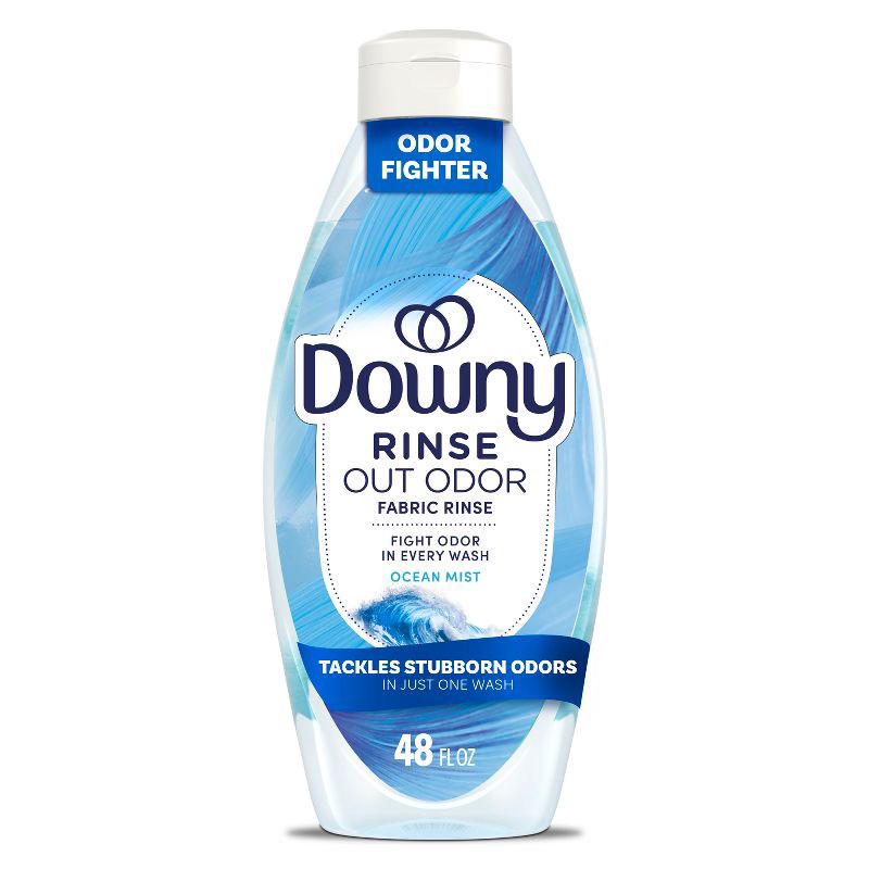 slide 1 of 15, Downy Rinse and Refresh Ocean Mist - Rinse Out Odors - 48 fl oz, 48 fl oz