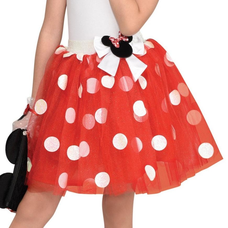 slide 1 of 1, Party City Child Minnie Mouse Tutu, 1 ct