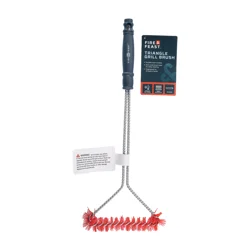Fire & Feast Triangle Nylon Brush Red Bristles