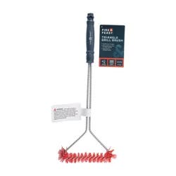 Fire & Feast Triangle Nylon Brush Red Bristles