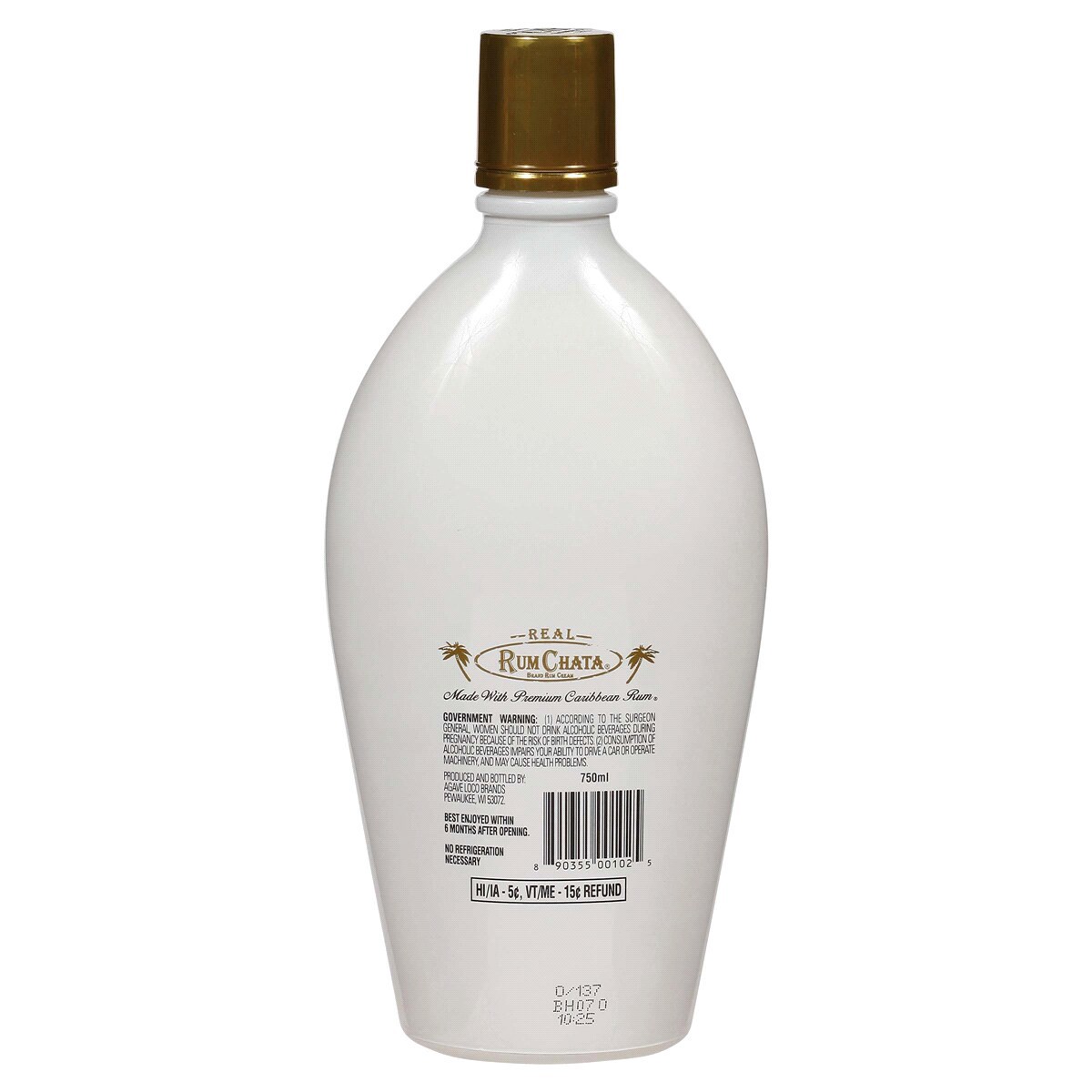 slide 2 of 2, RumChata Original, Made With Premium Caribbean Rum, 750 ml