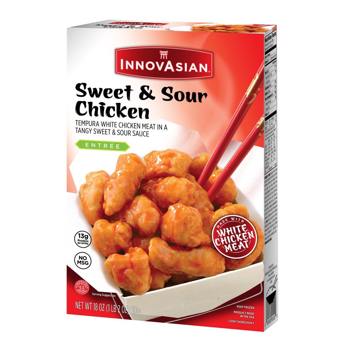 slide 5 of 9, InnovAsian Sweet & Sour Chicken, 18 oz