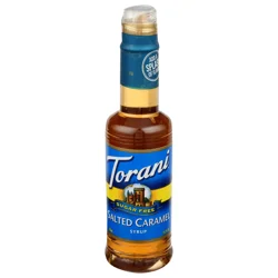 Torani Sugar Free Flavoring Syrup, Salted Caramel- 12.7 oz