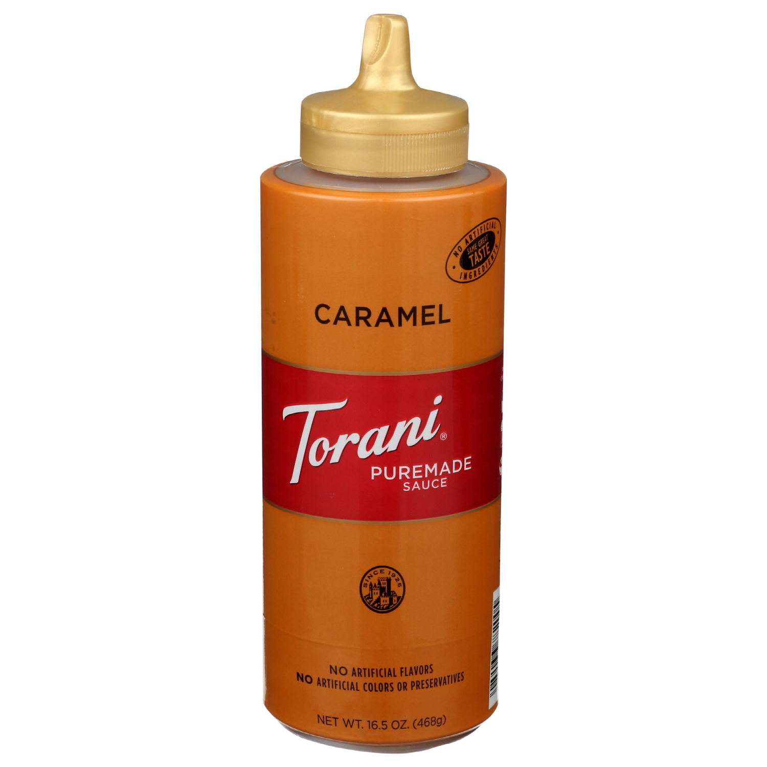 slide 1 of 5, Torani Caramel Puremade Sauce 16.5 oz, 16.5 oz