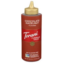 Torani Chocolate Hazelnut Puremade Sauce - 16.5 oz