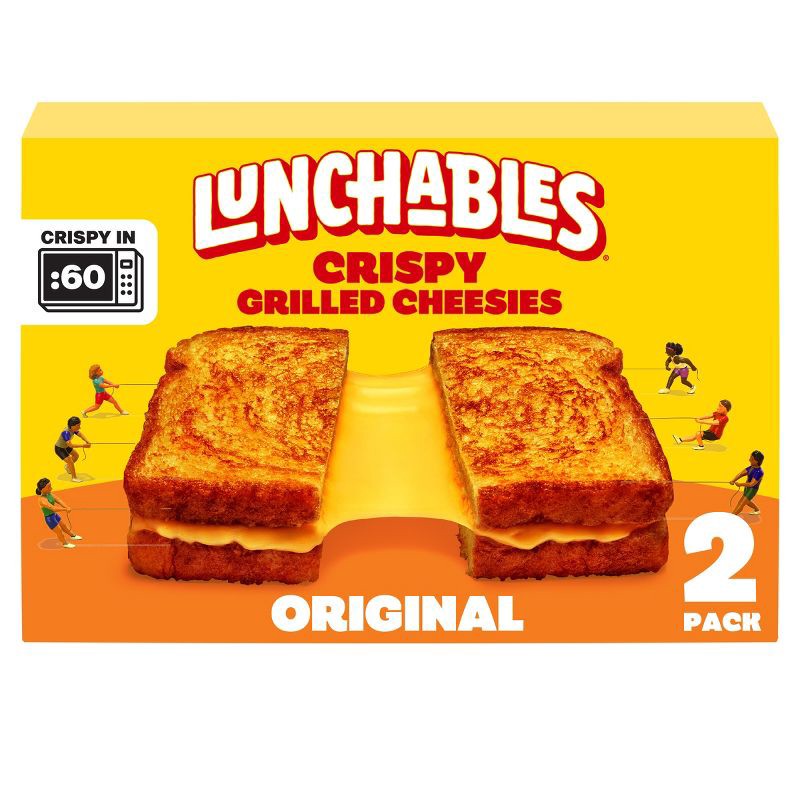 slide 1 of 5, Lunchables Cheese Frozen Grilled Cheesies - 2ct/5.71oz, 2 ct, 5.71 oz