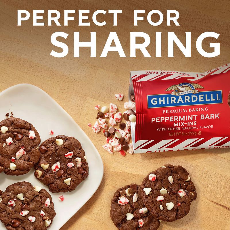 slide 5 of 7, GHIRARDELLI Premium Baking Peppermint Bark Mix-Ins - 8oz, 8 oz