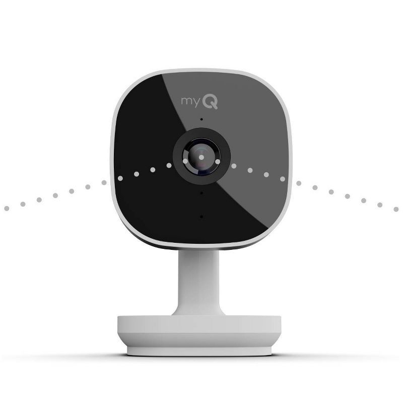 slide 1 of 5, myQ Smart Garage Camera - White, 1 ct