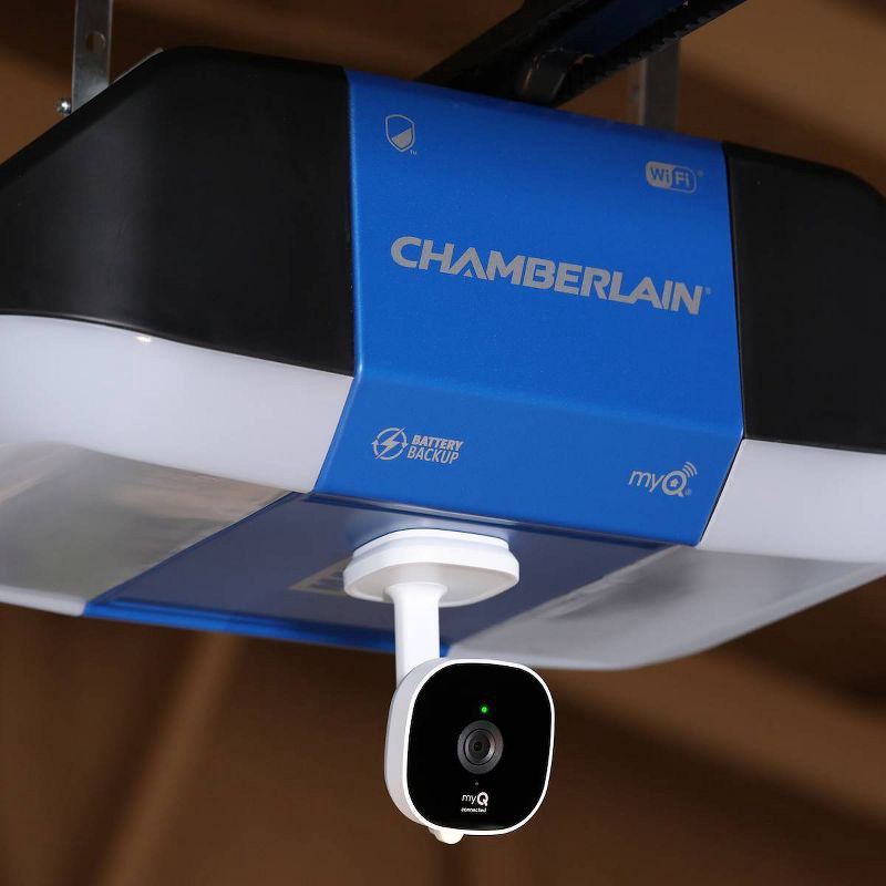 slide 5 of 5, myQ Smart Garage Camera - White, 1 ct