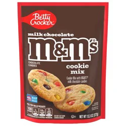 Betty Crocker Cookie Mix with Milk Chocolate M&M's Chocolate Candies, 13.3 oz
