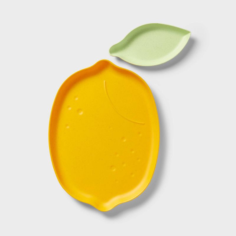 slide 4 of 4, 42oz Figural Lemon Serving Bowl - Sun Squad™, 43 oz