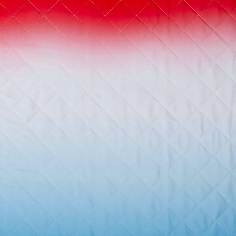 slide 4 of 4, Picnic Blanket Red/Blue Ombre - Sun Squad™, 1 ct