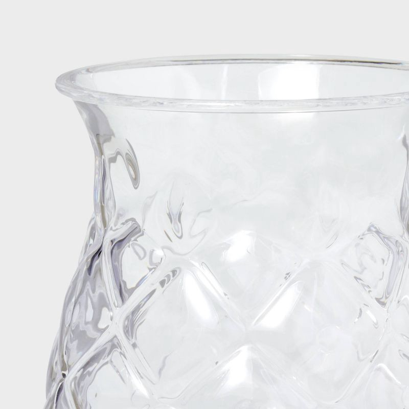 slide 2 of 4, 20oz 4pk Pineapple Cocktail Glasses - Sun Squad™, 4 ct; 20 oz