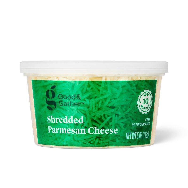 slide 1 of 3, Shredded Parmesan Cheese - 5oz - Good & Gather™, 5 oz