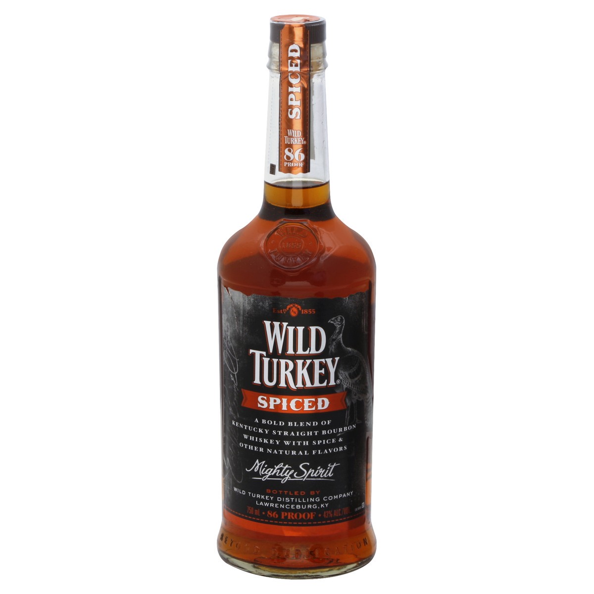 slide 2 of 2, Wild Turkey Bourbon Spiced, 750 ml