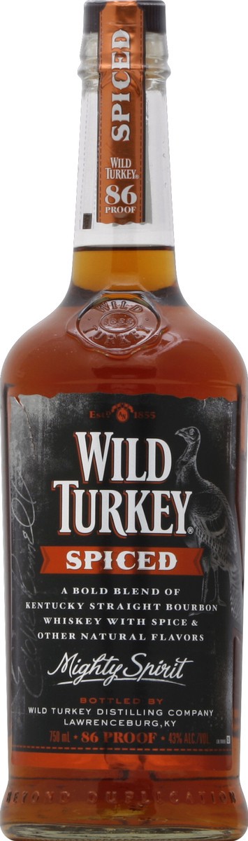 slide 1 of 2, Wild Turkey Bourbon Spiced, 750 ml