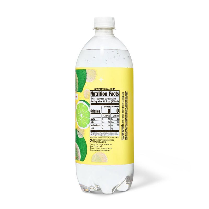 slide 2 of 3, Ginger Mule Sparkling Water - 1L Bottle - Good & Gather™, 1 liter