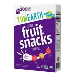 YumEarth Fruit Snacks - 7oz/10ct