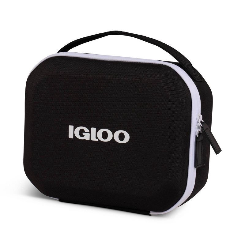 slide 2 of 12, Igloo Modern Lunch Bag - Black, 1 ct