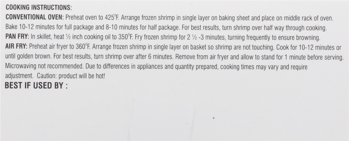 slide 7 of 9, Tastee Choice Jumbo Oven Crispy Butterfly Shrimp 9 oz, 9 oz