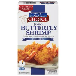 Tastee Choice Jumbo Oven Crispy Butterfly Shrimp 9 oz