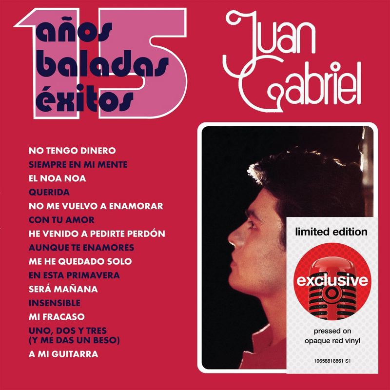 slide 3 of 4, Sony Music Juan Gabriel - 15 AÑOS BALADAS EXITOS (Target Exclusive, Vinyl) (LHM), 1 ct