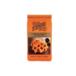 St Pierre Brioche Waffles with Butter - 10.6oz/6ct