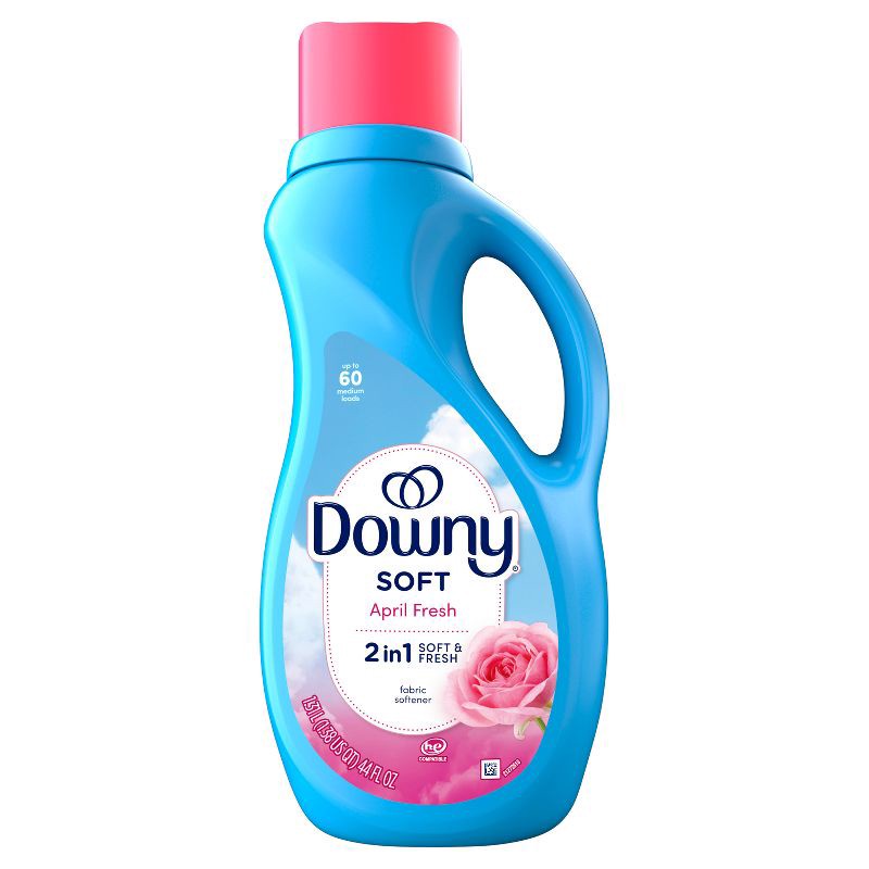 slide 9 of 10, Downy April Fresh HE Compatible Liquid Fabric Softener - 44 fl oz, 44 fl oz