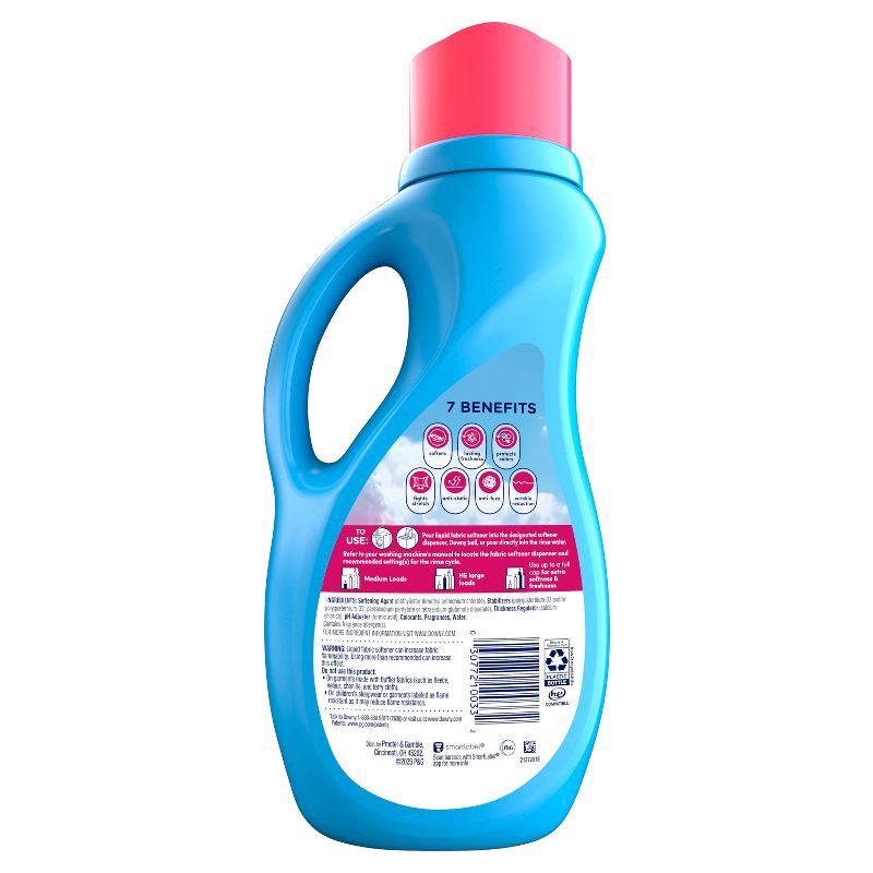slide 10 of 10, Downy April Fresh HE Compatible Liquid Fabric Softener - 44 fl oz, 44 fl oz