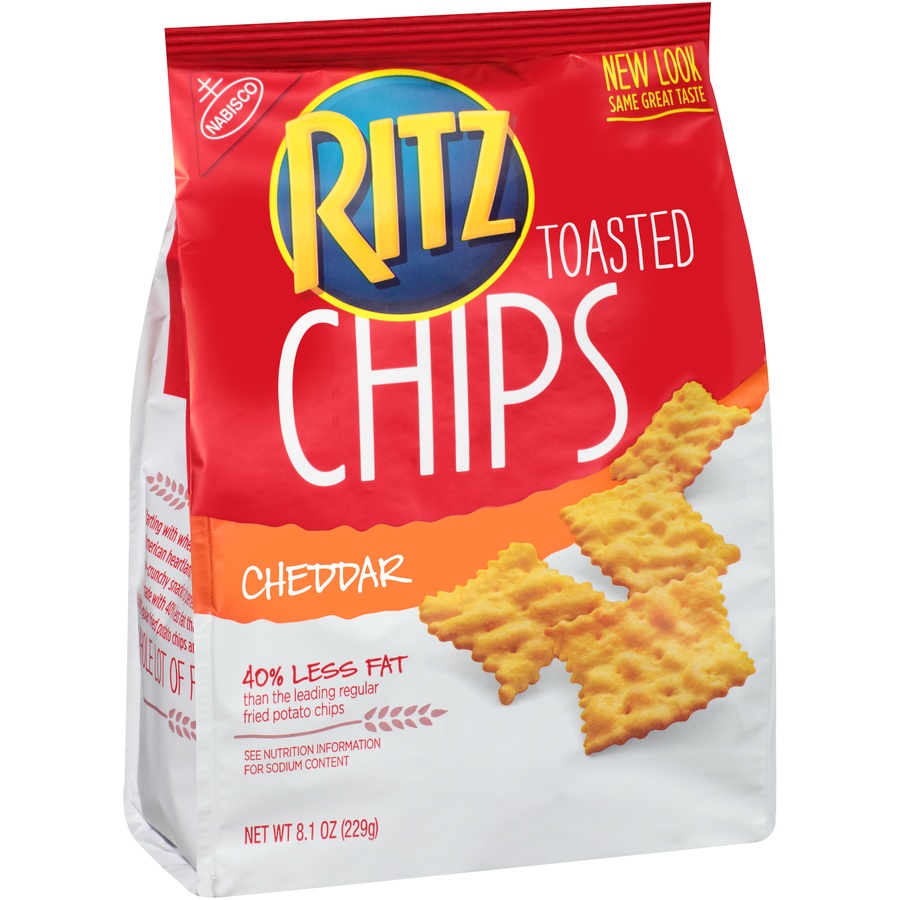 slide 2 of 8, Ritz Toasted Chips 8.1 oz, 8.1 oz