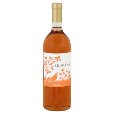 slide 1 of 1, Quail Oak Rose, 750 ml