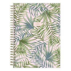 Blue Sky 2024 Planner Weekly/Monthly 8"x5" Amherst Clear PET Wirebound