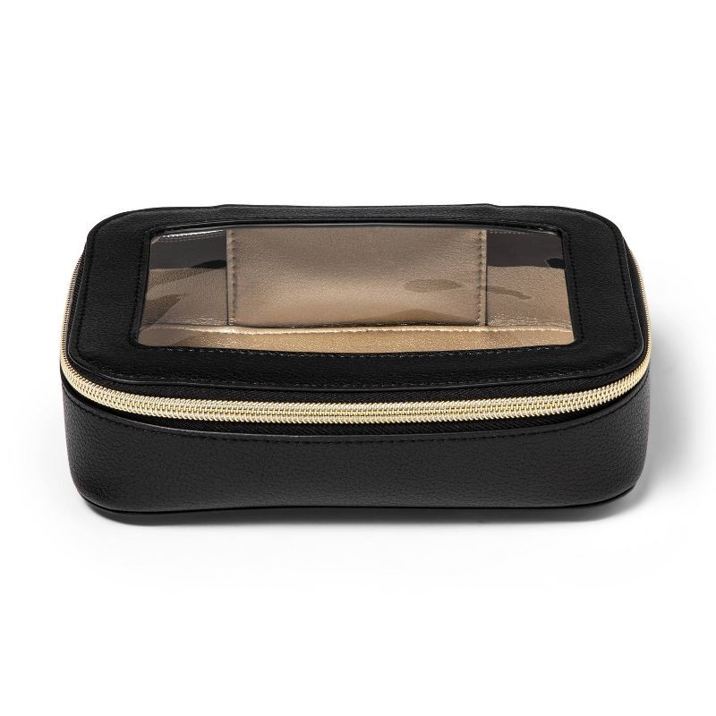 slide 1 of 3, Sonia Kashuk™ Clear Travel Makeup Bag, 1 ct