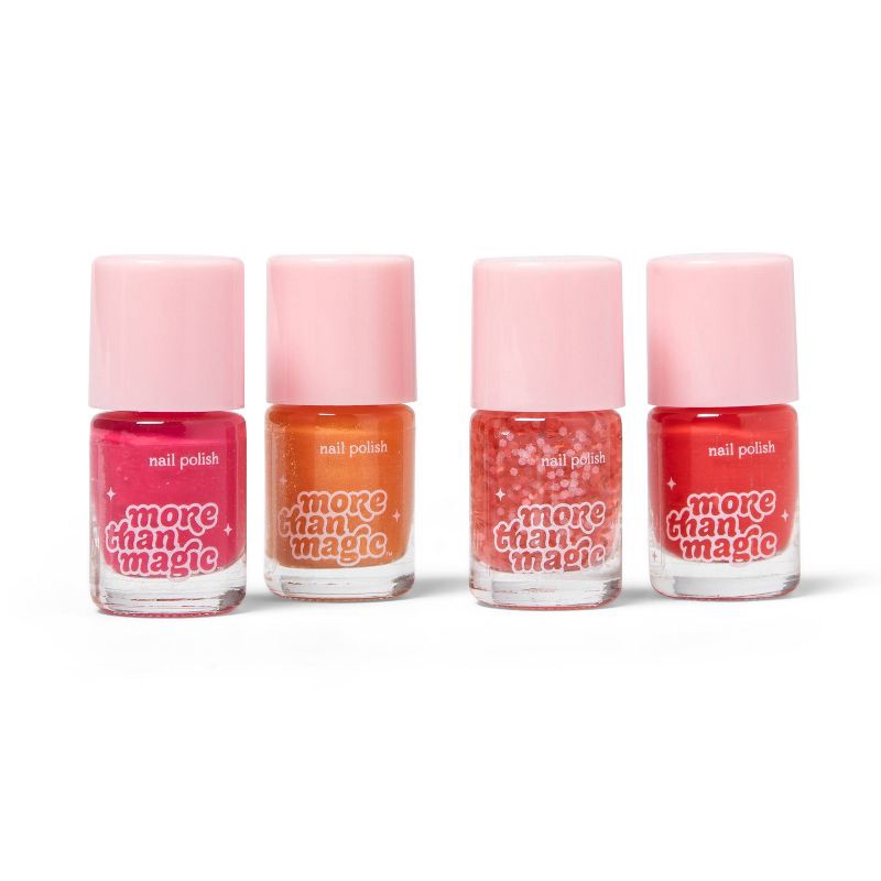 slide 3 of 3, Nail Polish Set - Warm Colors - 4pc - More Than Magic™, 4 ct