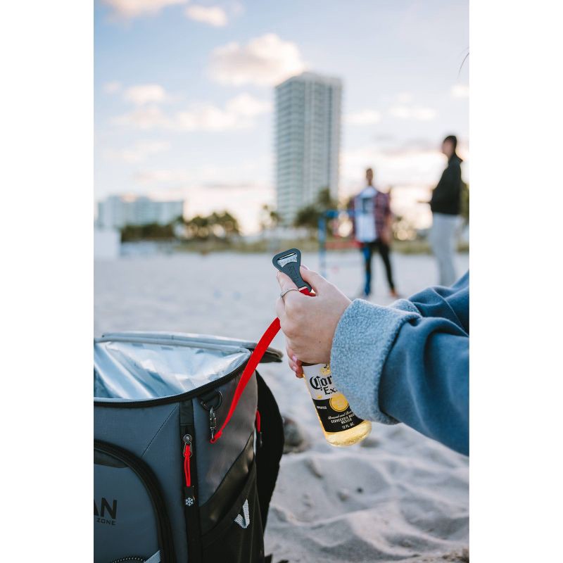 slide 11 of 18, Titan by Arctic Zone 16qt Eco Backpack Cooler with Ice Walls - Sharkskin Gray, 16 qt