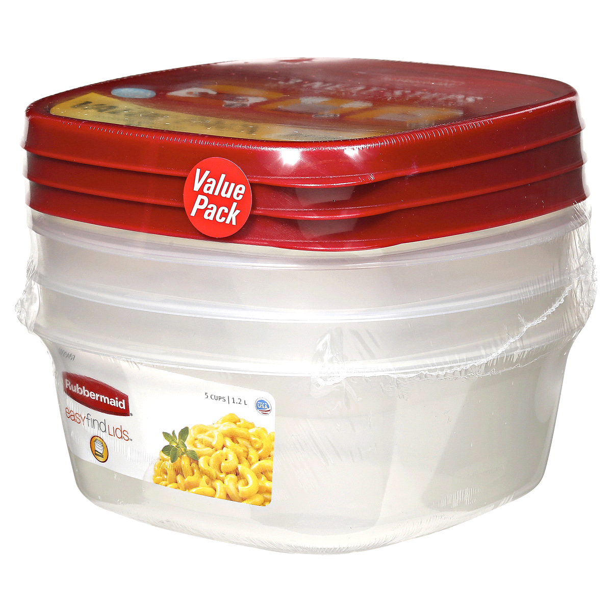 Rubbermaid 3 And 5 Cup Value Pack Easy Find Lids Value Pack