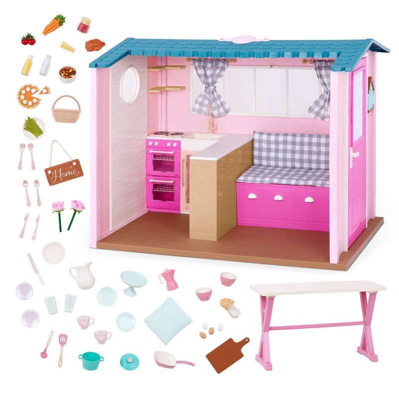 slide 12 of 12, Our Generation Country House with Animal Sounds Dollhouse & Furniture Accessory Set for 18'' Dolls, 1 ct