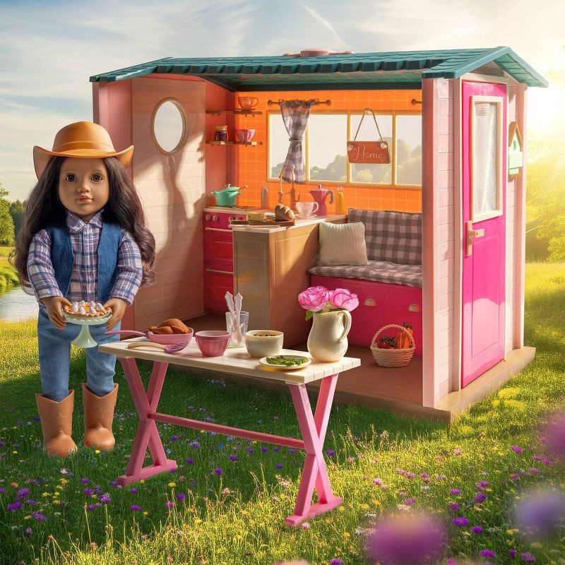 slide 2 of 12, Our Generation Country House with Animal Sounds Dollhouse & Furniture Accessory Set for 18'' Dolls, 1 ct