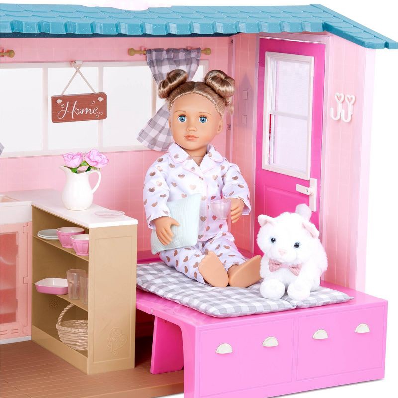 slide 5 of 12, Our Generation Country House with Animal Sounds Dollhouse & Furniture Accessory Set for 18'' Dolls, 1 ct