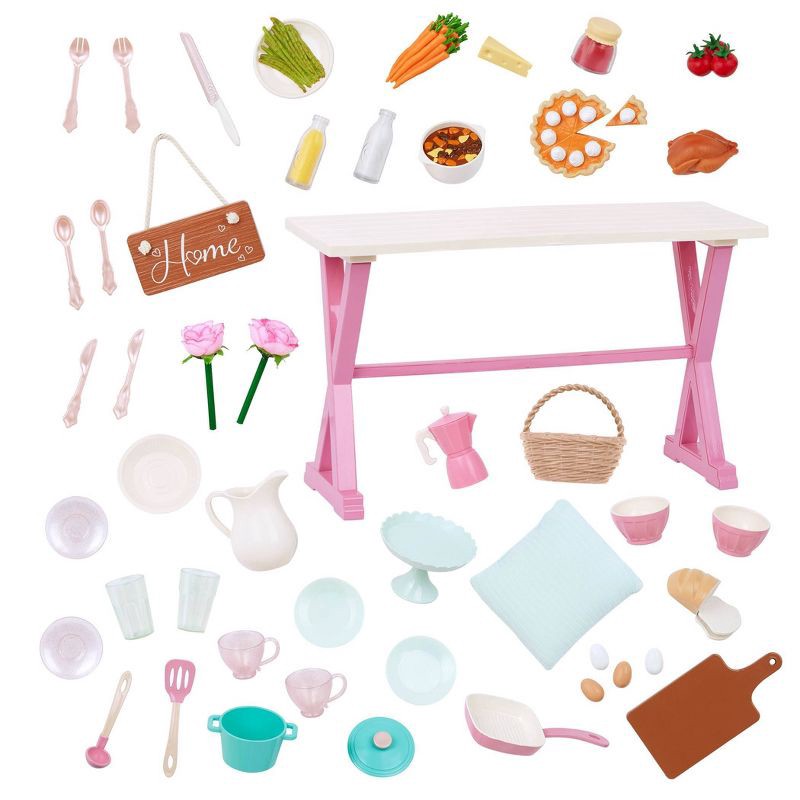 slide 10 of 12, Our Generation Country House with Animal Sounds Dollhouse & Furniture Accessory Set for 18'' Dolls, 1 ct