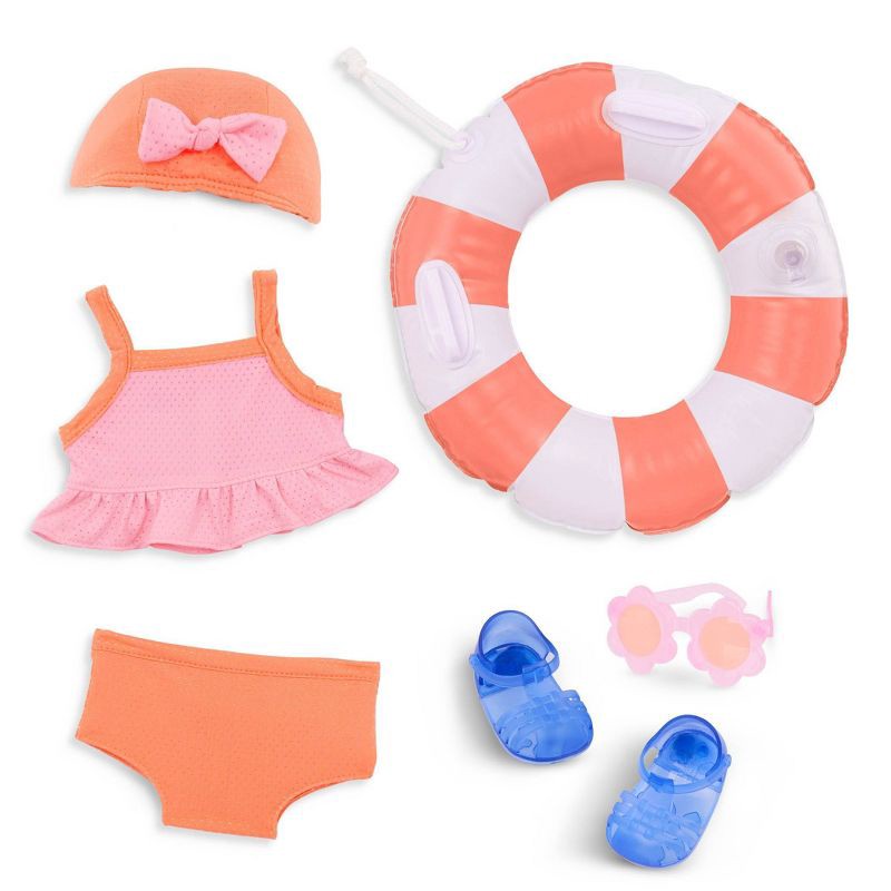 slide 1 of 6, Our Generation Floaty Fun Swimsuit Outfit for 18'' Dolls, 1 ct