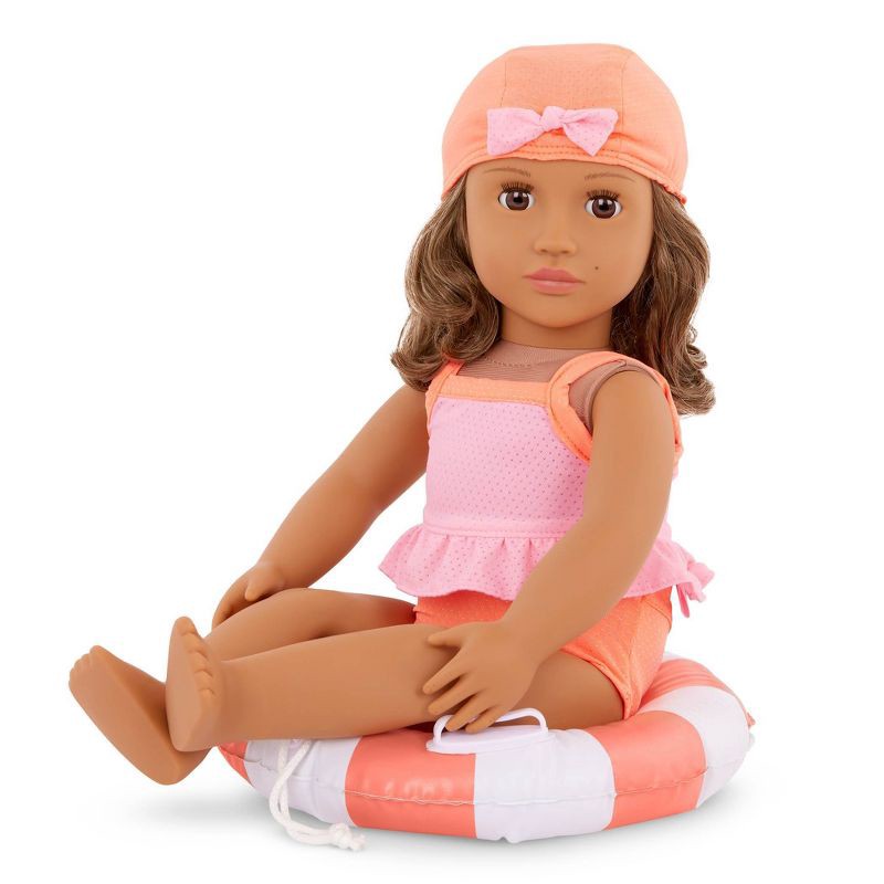 slide 5 of 6, Our Generation Floaty Fun Swimsuit Outfit for 18'' Dolls, 1 ct