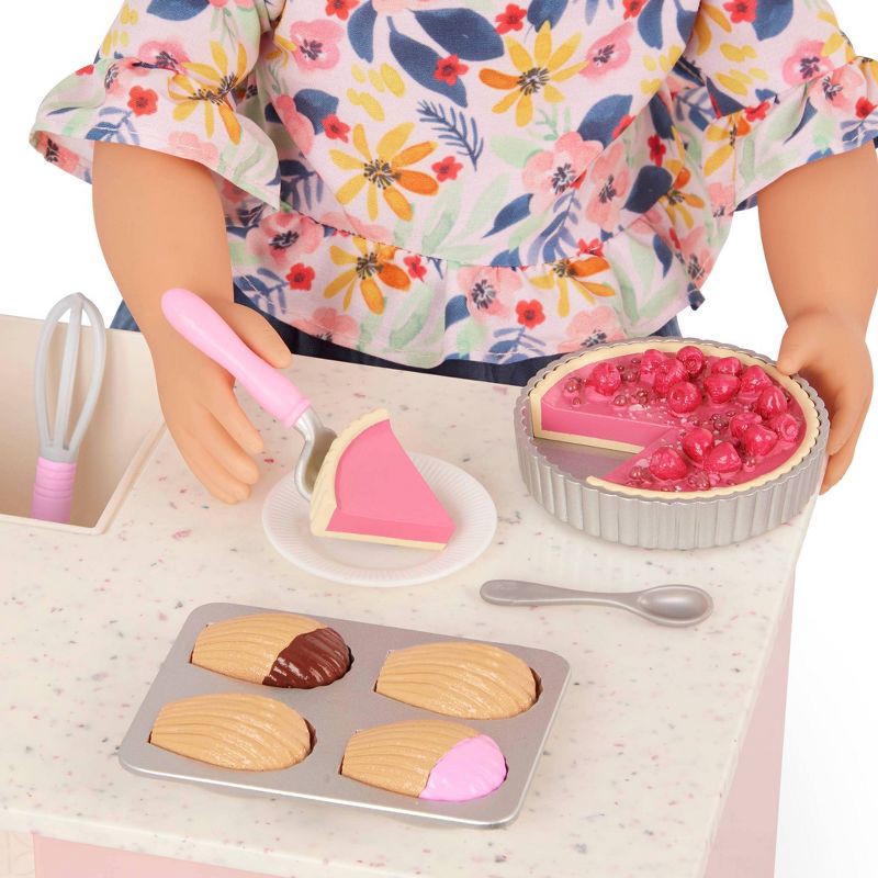 slide 4 of 6, Our Generation Tasty Pastry Dessert Play Food Baking Accessory Set for 18'' Dolls, 1 ct